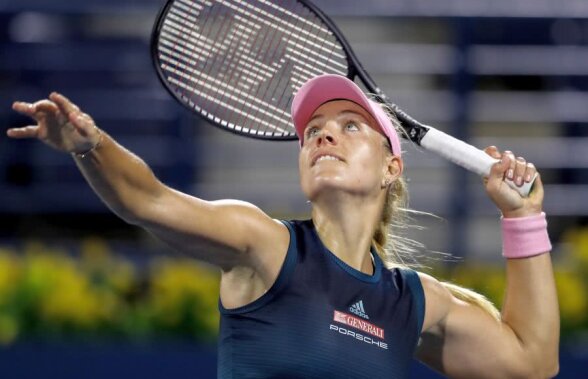 WTA DUBAI // Surpriză uriașă: Angelique Kerber, trimisă acasă de Su-Wei Hsieh, jucătoarea care a eliminat-o pe Simona Halep la Wimbledon
