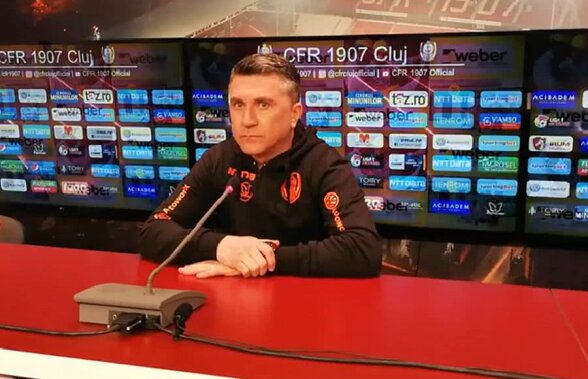 Minteuan, pus pe glume la conferința de presă: ”Am contract pe viață cu CFR Cluj + Ce sfat i-a dat lui Camora