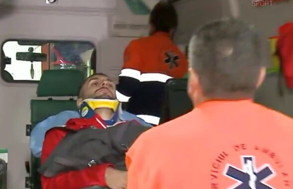 DINAMO  - CHIAJNA // UPDATE Mattia Montini, transportat de urgență la spital! Prima reacție a atacantului