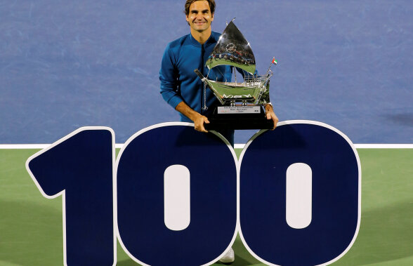 ATP DUBAI // VIDEO+FOTO Nemuritorul Roger Federer rescrie istoria tenisului modern! Elvețianul a câștigat la Dubai al 100-lea titlu al carierei, după o finală fără istoric cu Stefanos Tsitsipas