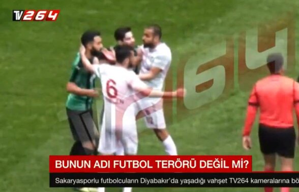 VIDEO Mansur Calar, jucătorul care și-a tăiat adversarul cu lama și l-a strâns de gât pe teren, și-a aflat pedeapsa