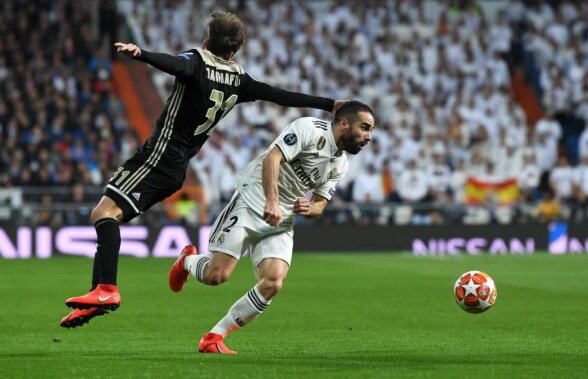 Real Madrid - Ajax 1-4 // Dani Carvajal, cu ochii în lacrimi: „Într-o săptămână am pierdut totul acasă, avem un sezon de rahat!”