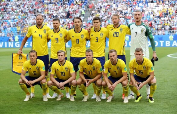 Suedia a anunțat lotul cu care va aborda meciul cu România de pe 23 martie