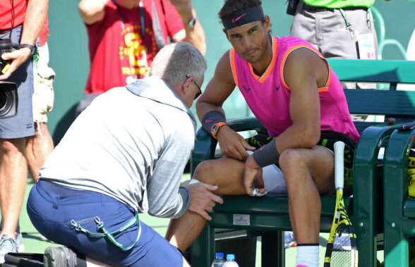 RAFAEL NADAL - ROGER FEDERER » UPDATE Rafael Nadal s-a retras din cauza problemelor la genunchiul drept 
