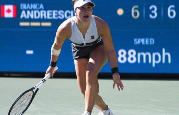 BIANCA ANDREESCU - IRINA BEGU // Meciul dintre Bianca Andreescu și Irina Begu a fost amânat » Când e programat meciul