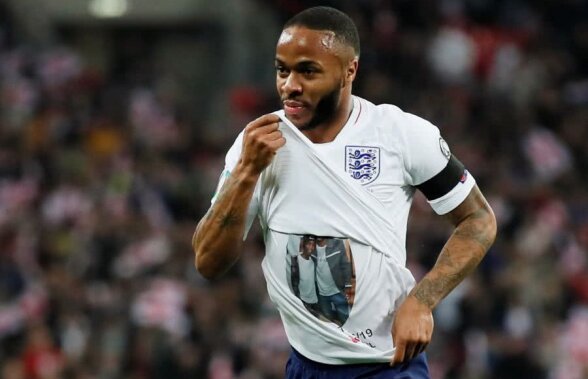 Anglia - Cehia 5-0 // Raheem Sterling va fi pedepsit de UEFA după un gest emoționant în meciul în care a reușit un hattrick