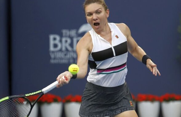 SIMONA HALEP - QIANG WANG // Simona Halep și-a aflat adversara din „sferturi” la Miami » Când se va juca meciul