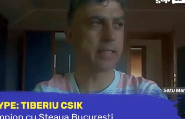 Tiberiu Csik, fotbalist cu 11 trofee la Steaua, a fost invitat la GSP Live 