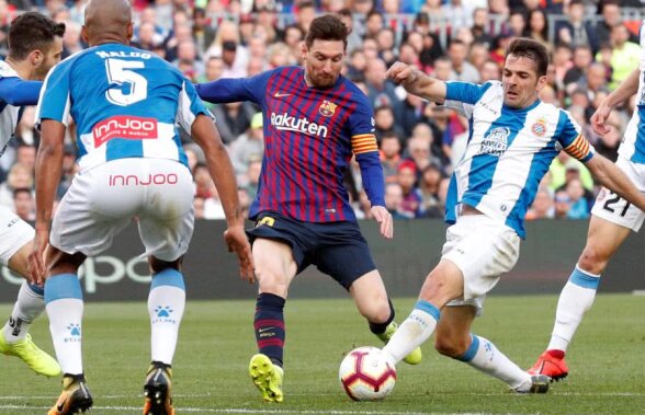 BARCELONA - ESPANYOL 2-0 // VIDEO Controversă după primul gol marcat de Leo Messi cu Espanyol » Decizia care poate afecta cursa pentru Gheata de Aur