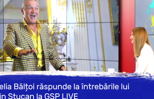 GSP LIVE // VIDEO Camelia Bălțoi a caracterizat într-un singur cuvânt personaje precum Gigi Becali, Cornel Dinu sau Ilie Năstase » Ce a ieșit :D