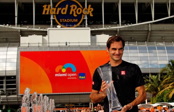 ATP MIAMI // FOTO + VIDEO Roger Federer țintește recordul SUPREM din ATP: cât mai are până îl depășește pe legendarul Jimmy Connors