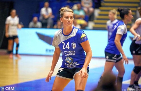CSM BUCUREȘTI - METZ // Amanda Kurtovic regretă că nu-și poate ajuta echipa: „Mi-aș fi dorit să fiu pe teren, alături de fete!”