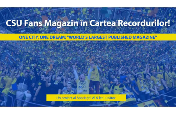 Revista fanilor baschetului sibian - record mondial la aniversarea numărului 200