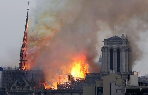 Cathédrale Notre-Dame de Paris // Fotbalul reconstruiește Notre-Dame! Patronul lui Rennes donează 100 de milioane de euro după incendiu