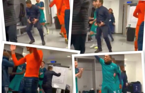VIDEO Imagini din vestiarul lui Tottenham după ce a eliminat-o pe Manchester City: Pochettino s-a bucurat vulgar, ca Simeone 