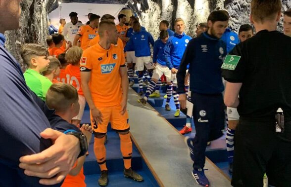 VIDEO + FOTO Copiii din selecționata U10 a Bacăului au intrat pe teren în Schalke - Hoffenheim 2-5