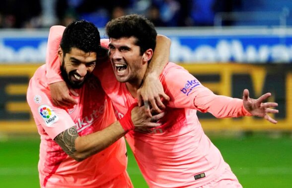 ALAVES - BARCELONA 0-2 / VIDEO+FOTO Catalanii merg perfect în La Liga! Mai au nevoie doar de o victorie pentru titlu