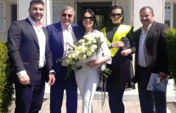 FOTO Ilie Năstase s-a căsătorit din nou! Prima imagine de la cununia civilă cu Ioana Simion