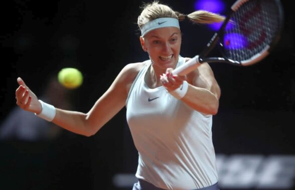 FOTO Petra Kvitova a câștigat turneul de la Stuttgart! Hohote de râs la conferința de presă dinaintea finalei cu Kontaveit