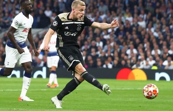 TOTTENHAM - AJAX 0-1 // VIDEO Unde ar putea ajunge Donny van de Beek, după încă un meci mare în Ligă + titluri din presa internațională după meciul de aseară 