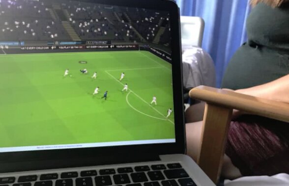 S-a jucat 18 ore Football Manager în timp ce iubita lui era în travaliu: „Nu mă deranja că se juca, dar mă mai și ținea la curent cu rezultatele” :D » Cum și-a prezentat fiul