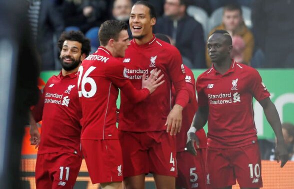 NEWCASTLE - LIVERPOOL 2-3 // VIDEO + FOTO „Cormoranii” supraviețuiesc în lupta pentru titlu, dar îl pot pierde pe Mo Salah pentru returul cu Barcelona