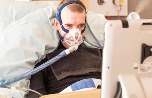 FOTO Cutremurător! Fotbalistul care nu renunță: a ajuns la 38 de kg și stă 10 ore cu masca de oxigen pe față: „Nu mă gândesc la eutanasie!” 