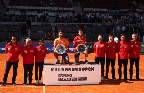 TECĂU / ROJER - THIEM / SCHWARTZMAN 6-2, 6-3 // FOTO Horia Tecău și Julien Rojer, campioni la Madrid după o victorie în două seturi!