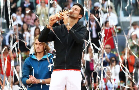 Nicio surpriză la Madrid! Djokovic se impune în minimum de seturi în fața lui Tsitsipas