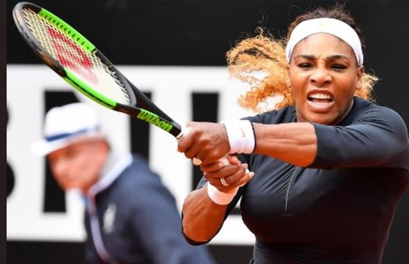 SERENA WILLIAMS  - REBECCA PETERSON 6-4, 6-2 // VIDEO Revenire cu succes pentru Serena Williams pe zgură: s-a calificat în turul secund și e la un pas de un meci cu Venus Williams