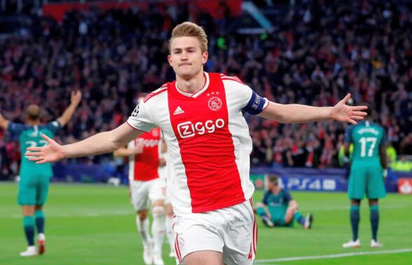 Șefii Barcelonei și cei ai lui Ajax s-au înțeles pentru transferul lui De Ligt