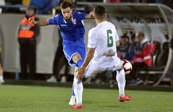 FC VOLUNTARI -  CHIAJNA // FOTO Nici lui nu i-a venit să creadă! Reacția genială a lui Adrian Falub după golul din secunda 33