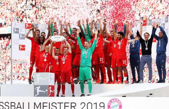 BUNDESLIGA // Bayern Munchen, din nou REGINĂ în Bundesliga! Bavarezii s-au dezlănțuit, la ultimul meci al legendelor Ribery și Robben » Titlul 29, al șaptelea la rând!