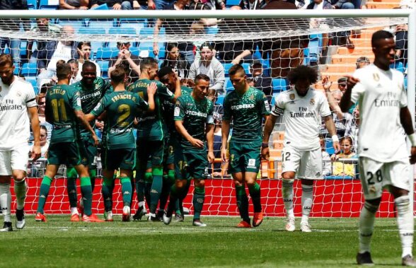 REAL MADRID - BETIS 0-2 // VIDEO Trupa lui Zinedine Zidane încheie dezastruos sezonul, învinsă categoric de Betis! Rezultatele ultimei etape + Clasamentul final