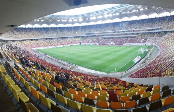 FCSB - CFR CLUJ // FOTO Atmosferă dezolantă pe Arena Națională! Câți fani au venit la meci și pe cine au luat la țintă