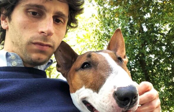FOTO Diego Fabbrini și pasiunile sale: omul dorit cu ardoare de Dinamo e mare pasionat de drept + e îndrăgostit de bull-terrier-ul său: la ce gest a recurs când juca în Anglia