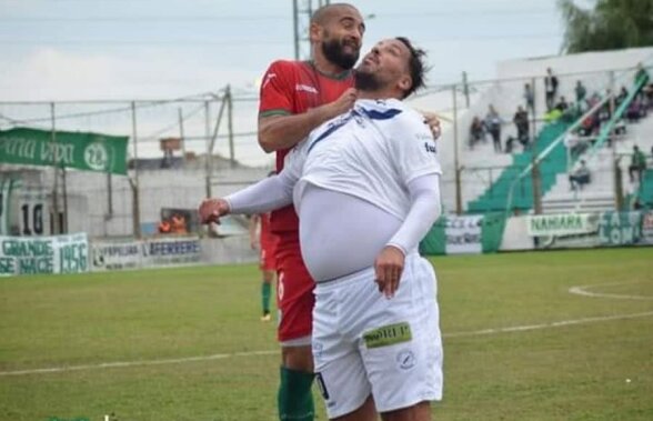 FOTO A fost unul dintre cei mai buni fotbaliști din Liga 1, dar a pierdut lupta cu kilogramele: „E bolnav, nu mai râdeți de el!”