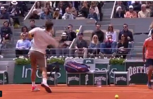 ROLAND GARROS // VIDEO Roger Federer, moment de furie în meciul cu Rafael Nadal: a fost avertizat de arbitru + 3 puncte STELARE din meci