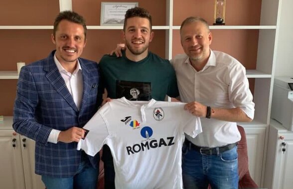 TRANSFER OFICIAL Gaz Metan a semnat cu Sergiu Buș, atacant dorit și de Dinamo