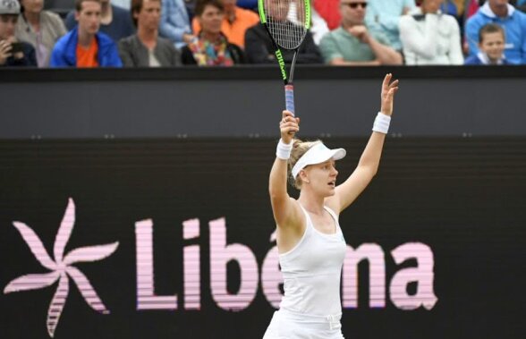 WTA S-Hertogenbosch // VIDEO Kiki Bertens a clacat inexplicabil în finala de pe iarba de acasă! Alison Riske, la al doilea titlu din carieră