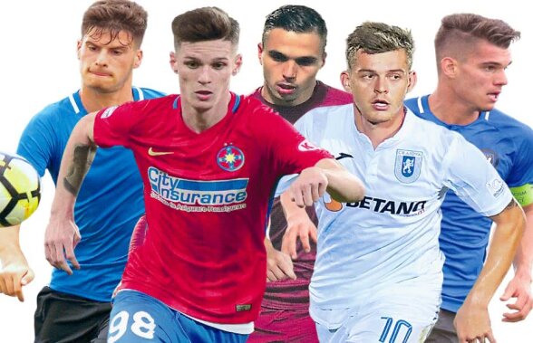 Ianis Hagi e perla Ligii 1! Specialiștii de la transfermarkt au actualizat cotele de piață ale fotbaliștilor din România