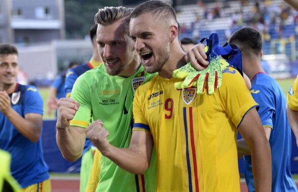 STATISTICĂ WOW » România U21, prima „națională” cu 4 goluri într-un meci la turnee finale după 68 jocuri! Nici „Generația de Aur” n-a reușit asta