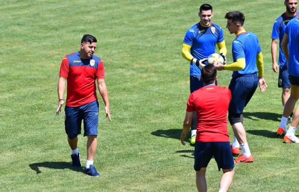 ROMÂNIA U21 // VIDEO+FOTO Voie bună la antrenament! Contra s-a pregătit alături de „tricolorii mici”, dar a cedat primul :D