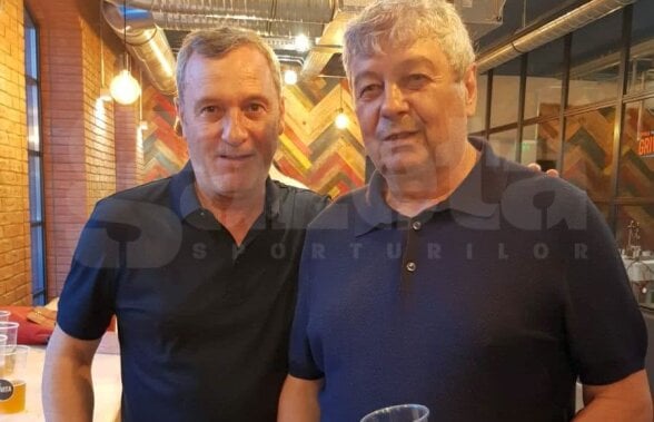 VIDEO EXCLUSIV Moment istoric! Mircea Lucescu și Mircea Rednic s-au împăcat după 15 ani: „Am emoții!”