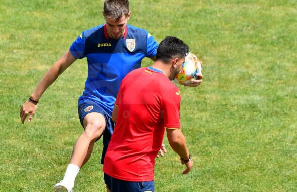 ROMÂNIA 21 - ANGLIA U21 4-2 // VIDEO Cosmin Contra, „luat la șuturi” de Ricardo Grigore :D » Cum s-au antrenat azi jucătorii lui Mirel Rădoi