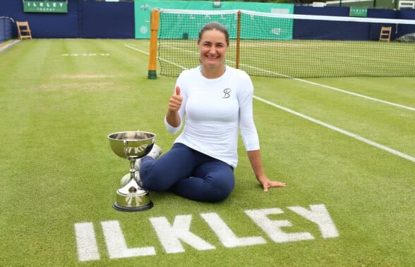 Monica Niculescu a cucerit primul ei trofeu pe iarbă! » Bonus pe lângă bani: „Nu-mi vine să cred, am aflat și eu acum!”