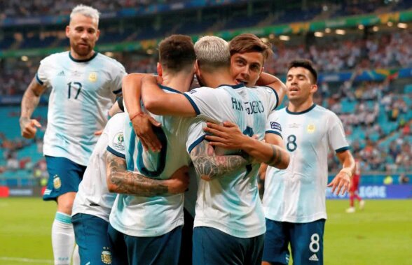 COPA AMERICA // FOTO Columbia și Argentina merg în „sferturile” competiției » Messi și compania s-au chinuit cu Qatar