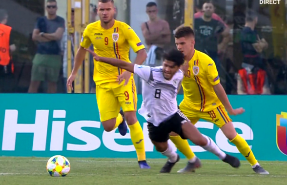 GERMANIA U21 - ROMÂNIA U21 // VIDEO + FOTO Nemții au egalat dintr-un penalty la limită! Ianis Hagi l-a tras pe Mahmoud Dahoud