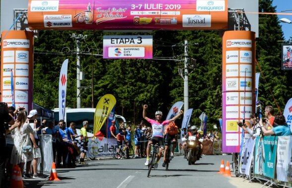 TURUL SIBIULUI 2019, ETAPA 3. Marco Tizza a câștigat etapa a 3-a, cu finiș la Păltiniș! Rivera Serrano e lider