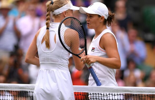 WIMBLEDON 2019 // VIDEO Surpriză uriașă: Ashleigh Barty, liderul mondial din WTA, eliminată de Alison Riske în optimi! 